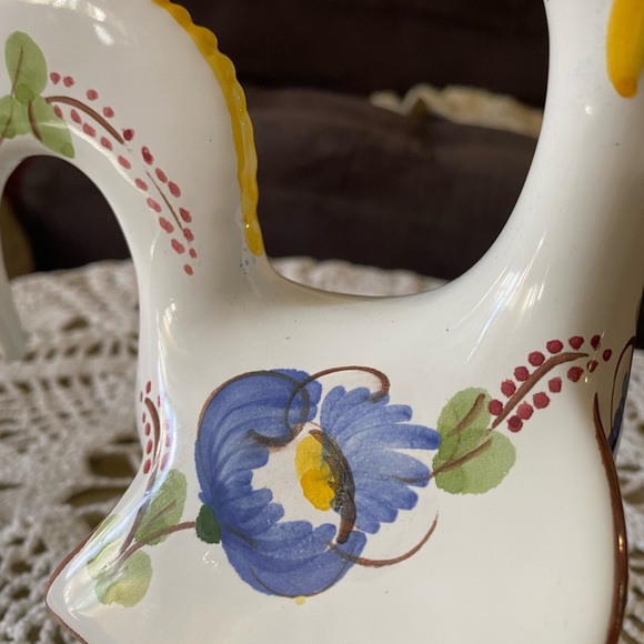 Portugal Imports hand painted Ceramic Chicken Rooster figurine statue - Picture 7 of 10